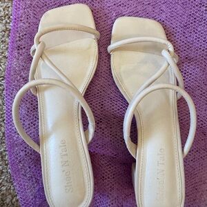 Cream Women's Sandals
